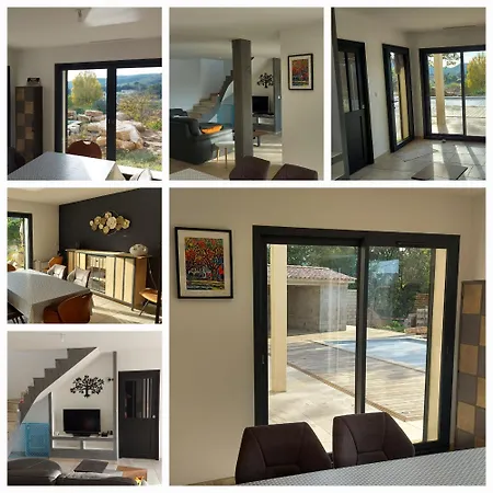 Provence, Uzes, Climatisee 8 Pers Avec Piscine Privee *